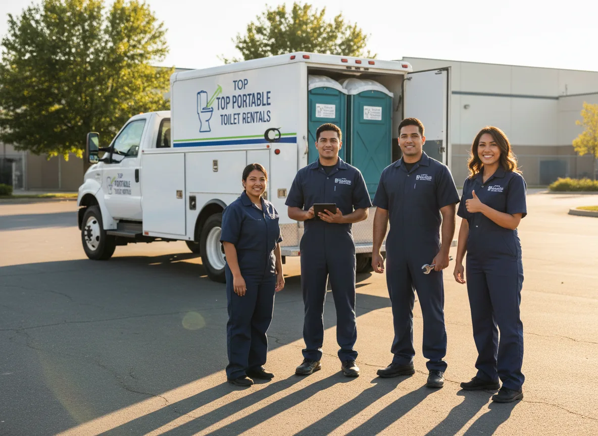 Short Term Porta Potty Rental company in Vanderbilt, TX